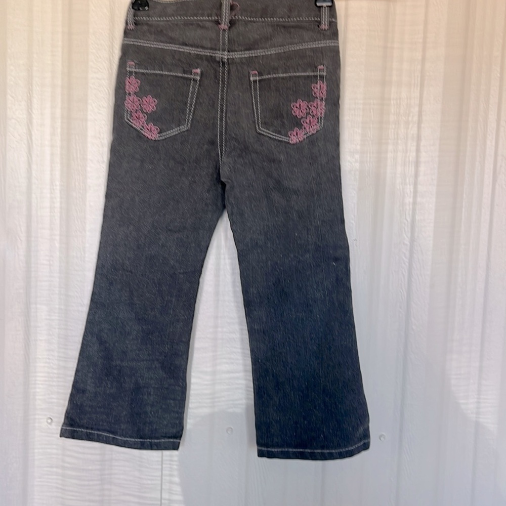 CHEROKEE‎ Toddlers Gray Embroidered Jeans 2T - Picture 5 of 5
